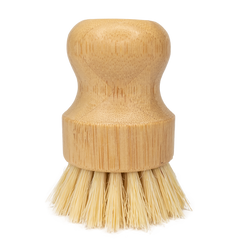 Sisal Mini Scrub Brush Bamboo Dish Scrubber - EcoFreax | Think Bigger.