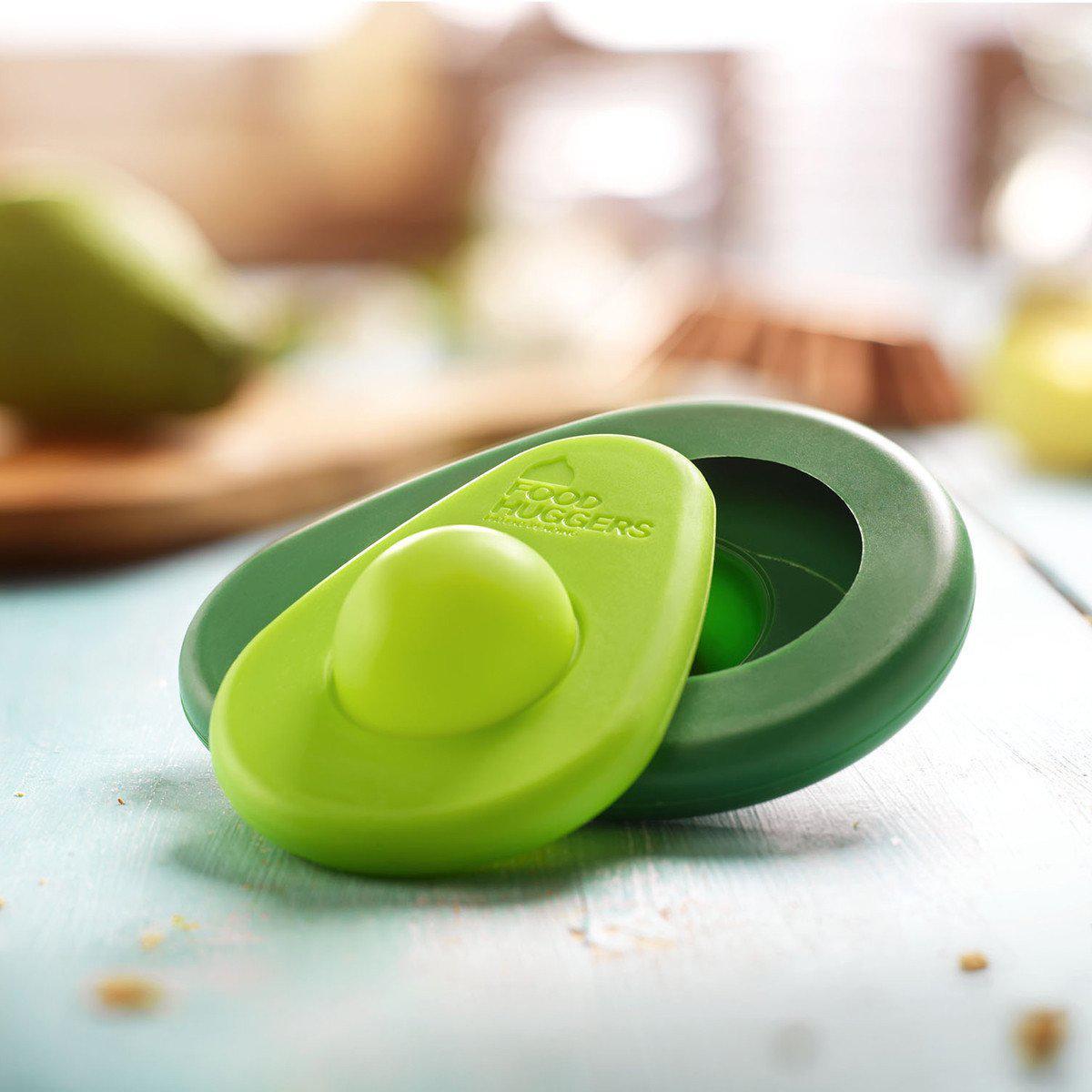 reusable silicone avocado savers (set of 2) - food huggers