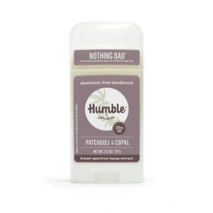 All Natural CBD Deodorant - Patchouli & Copal with Hemp Extract