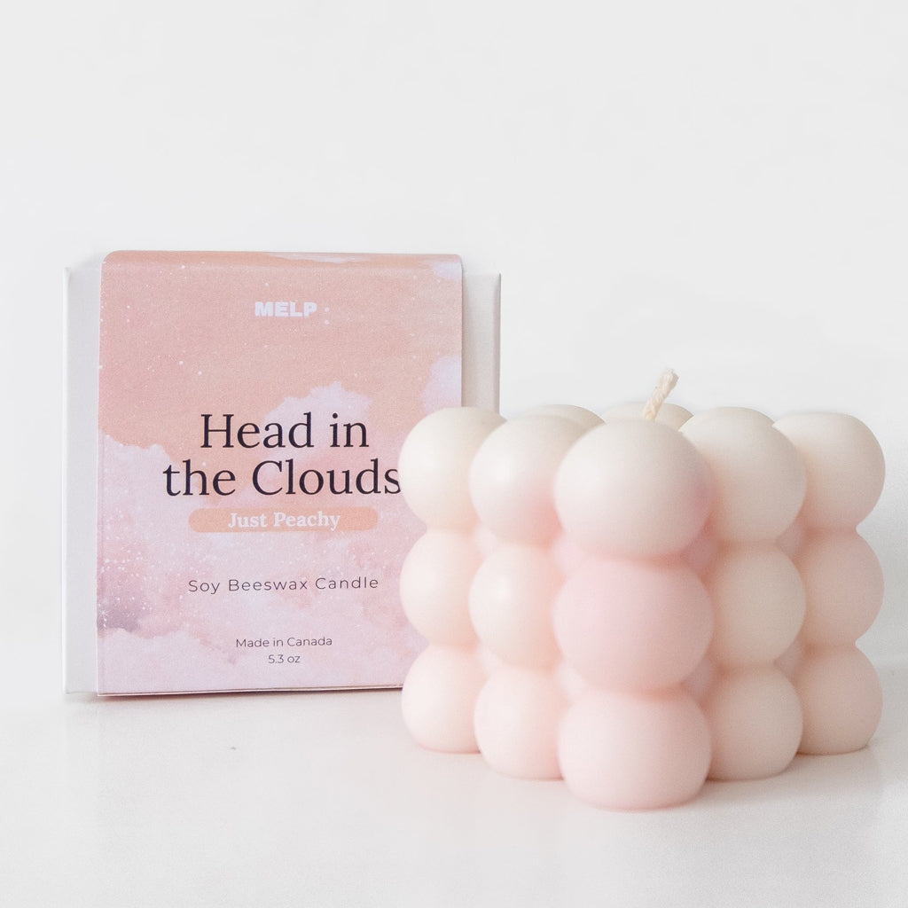 Head In The Clouds Candle - Just Peachy | MELP