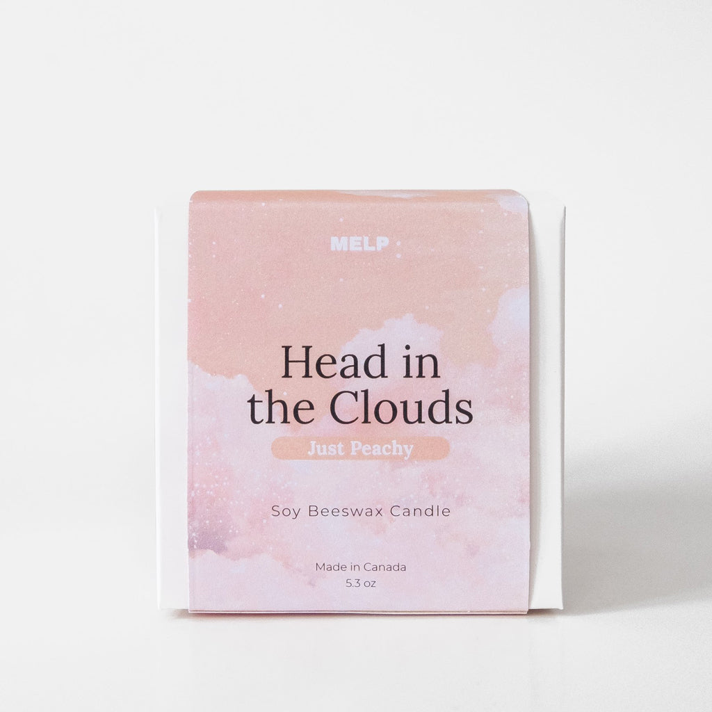 Head In The Clouds Candle - Just Peachy | MELP