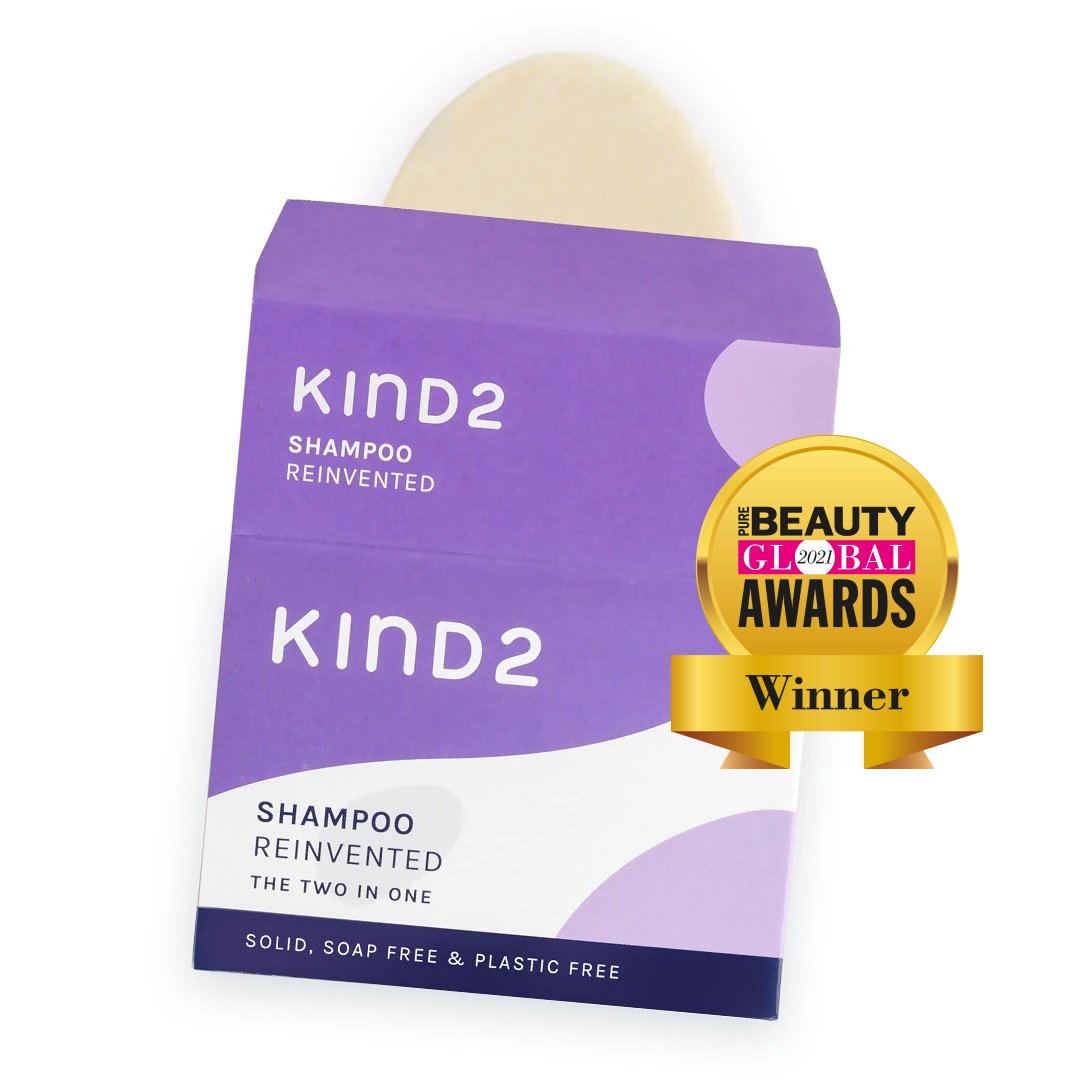 Kind2 The Two in One – Solid Shampoo Bar for Hair, Body, and Beard