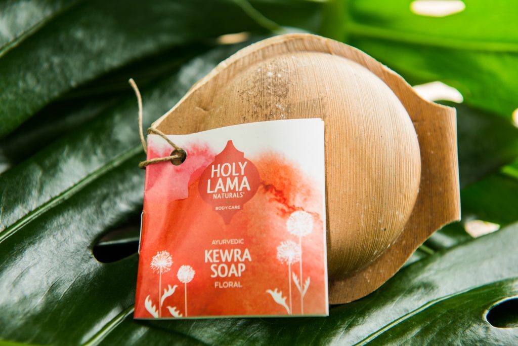 vegan kewra soap bar (coconut oil)