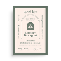 Good Juju Laundry Strips - Unscented Scent - Eco-Friendly & Hypoallergenic