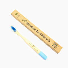 colourful bamboo toothbrushes for kids