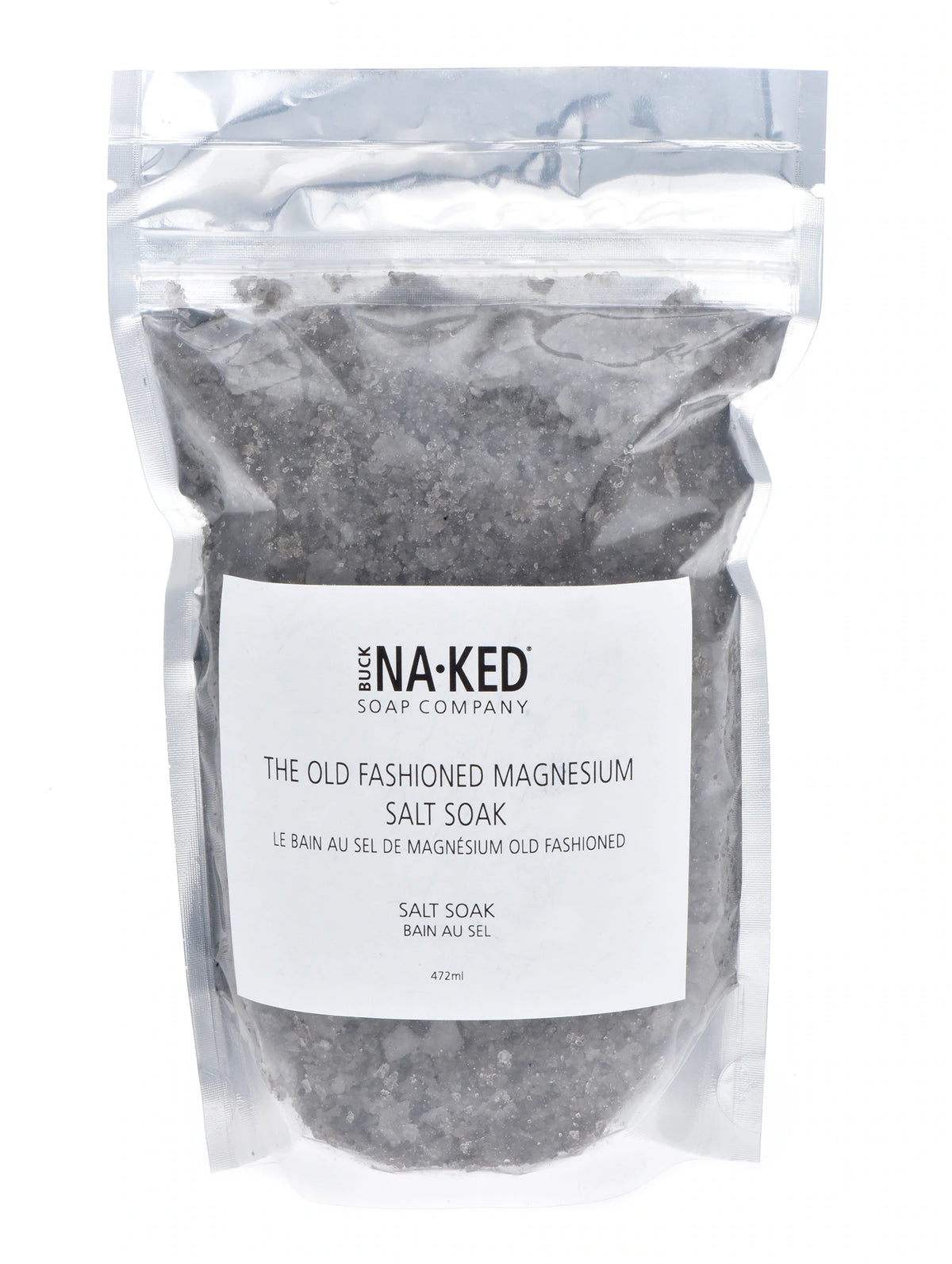 the old fashioned magnesium bath salt soak