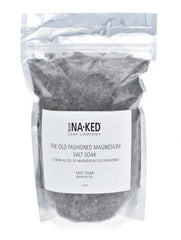 the old fashioned magnesium bath salt soak