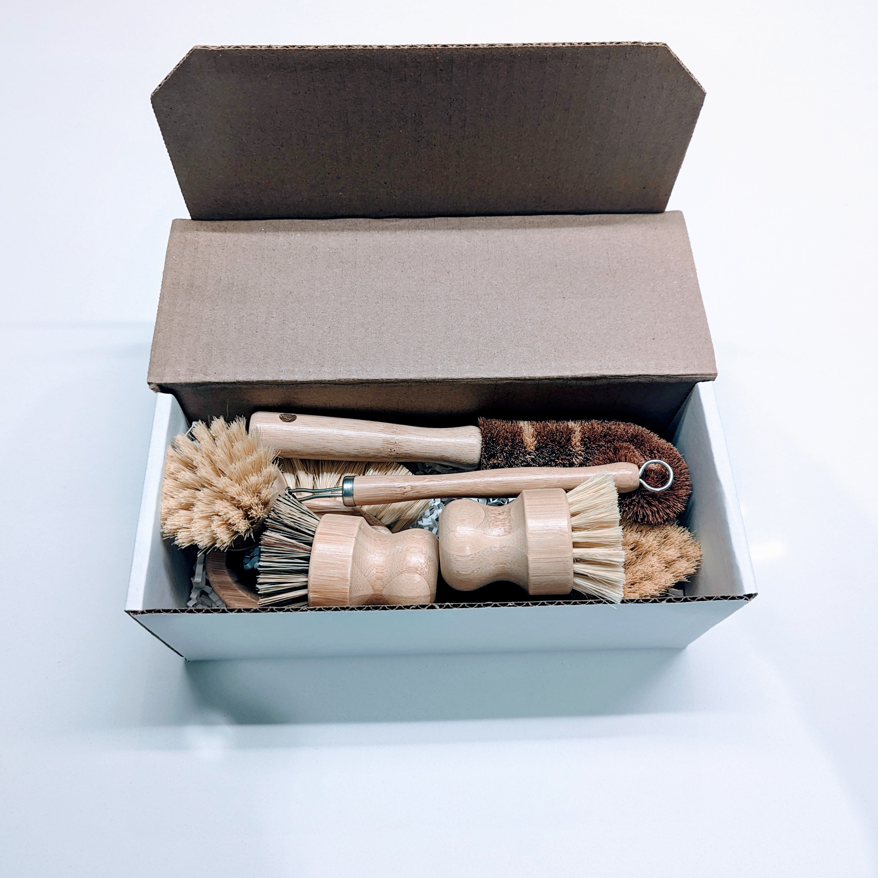 zero waste dish brush kit