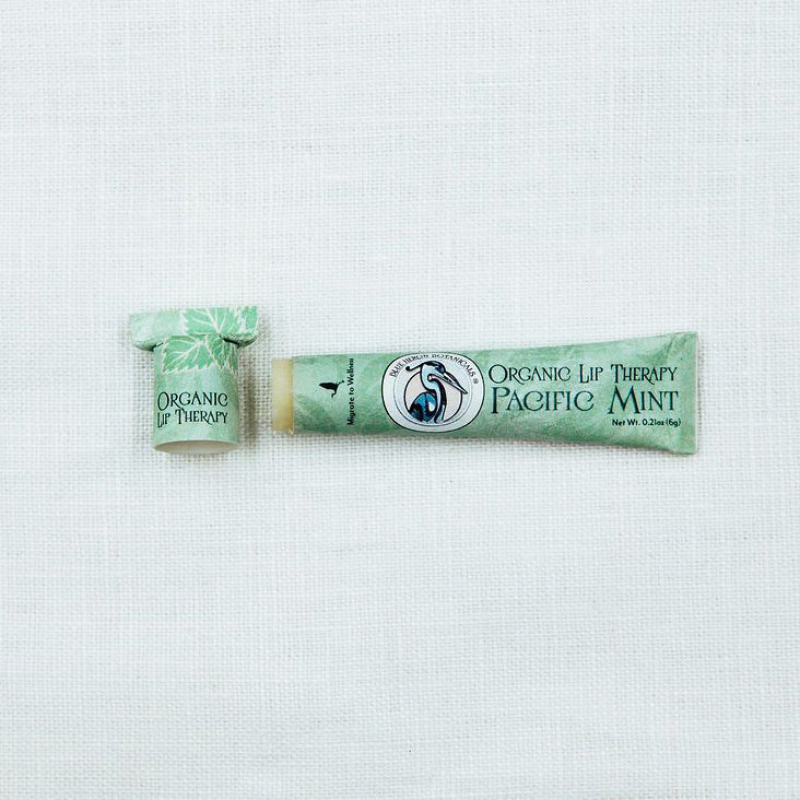 organic lip balm - pacific mint