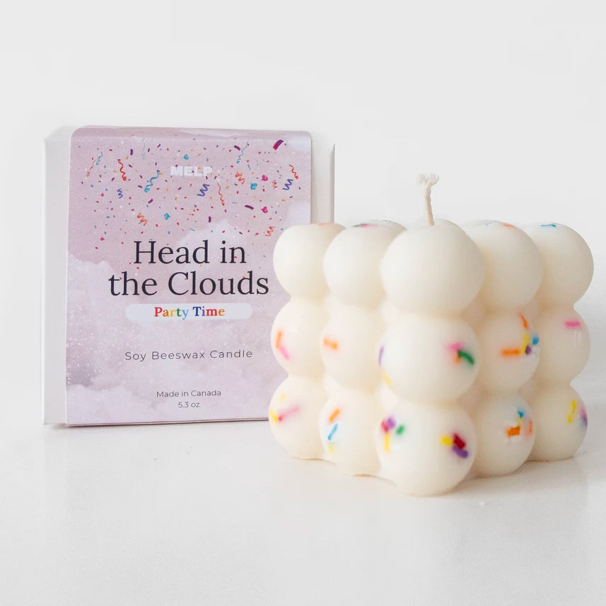 Head In The Clouds Candle - Party Time | MELP