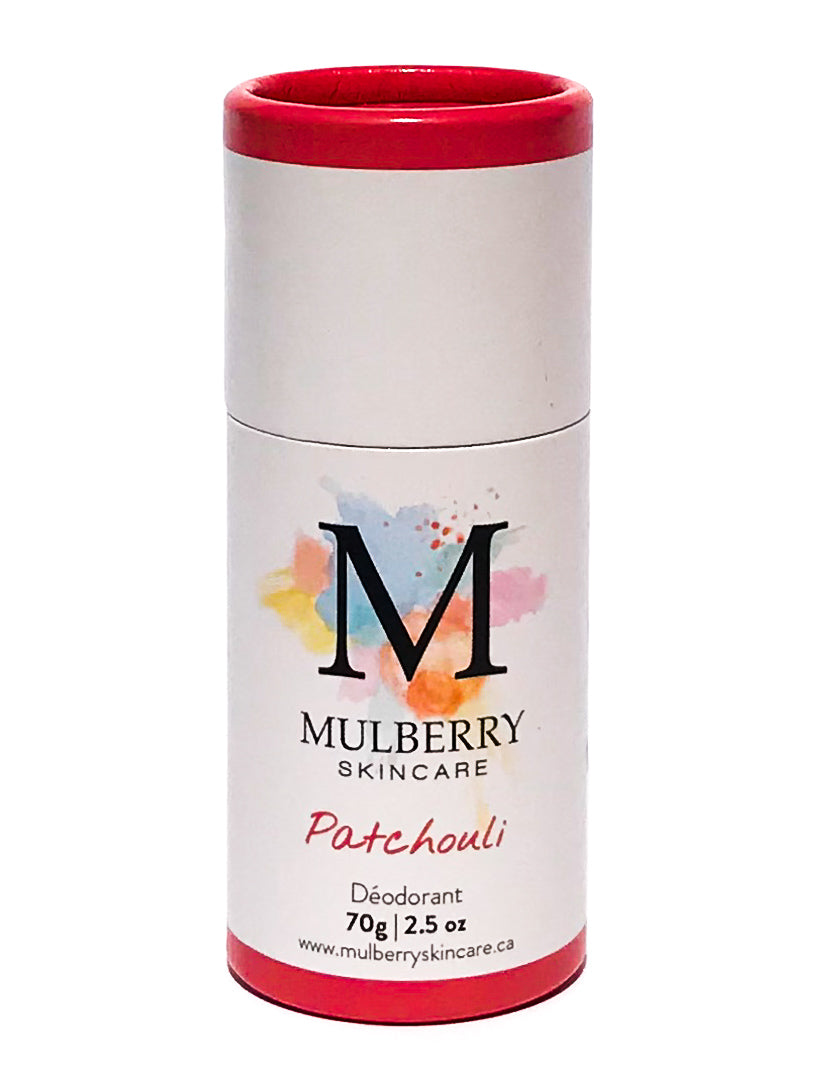 all natural deodorant - patchouli | mulberry skincare