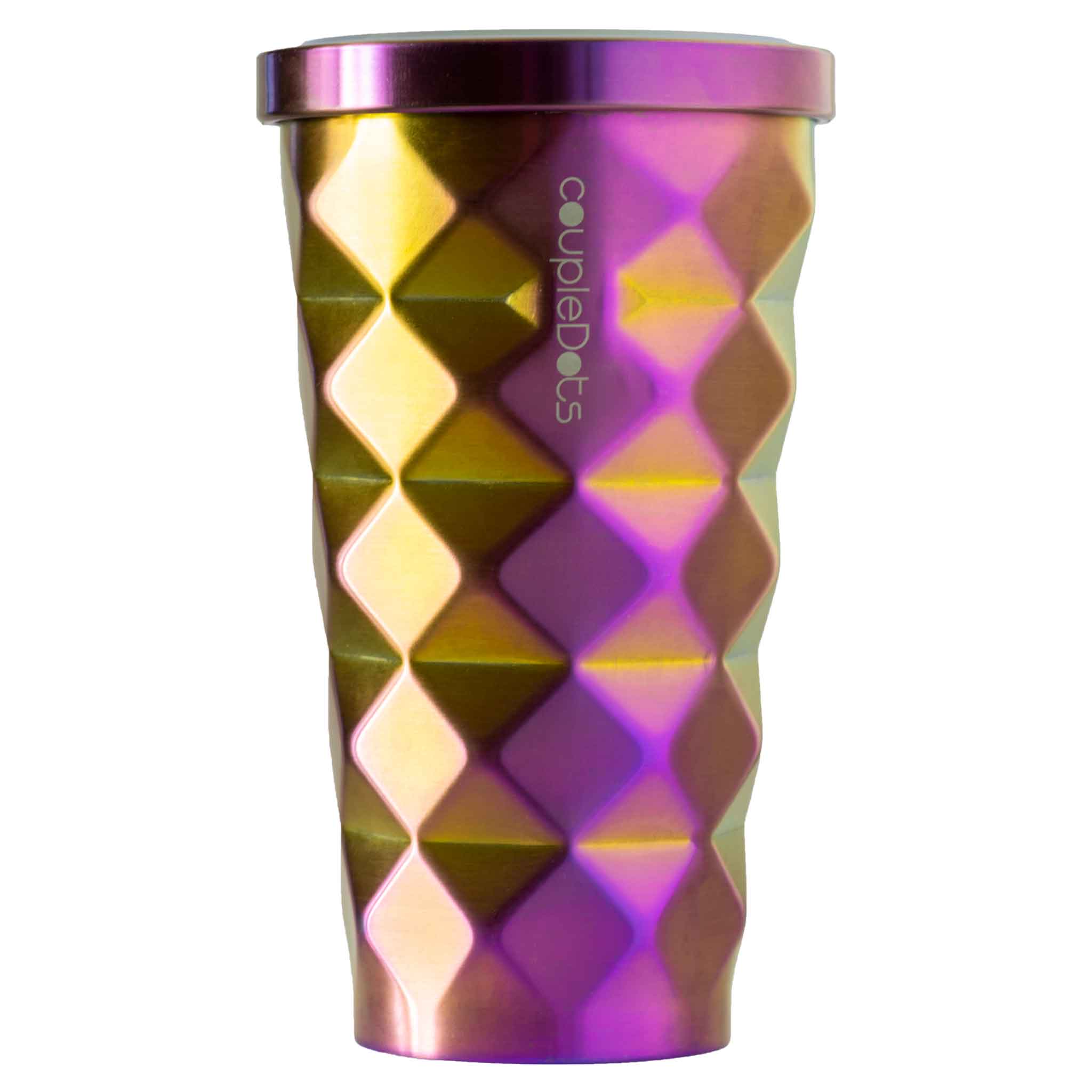 Disco Mug | Travel Mug Tumbler For Hot and Cold Drinks with Straw - EcoFreax | Think Bigger.