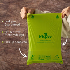 Pkpoo Compostable Dog Poop Bags - Unscented