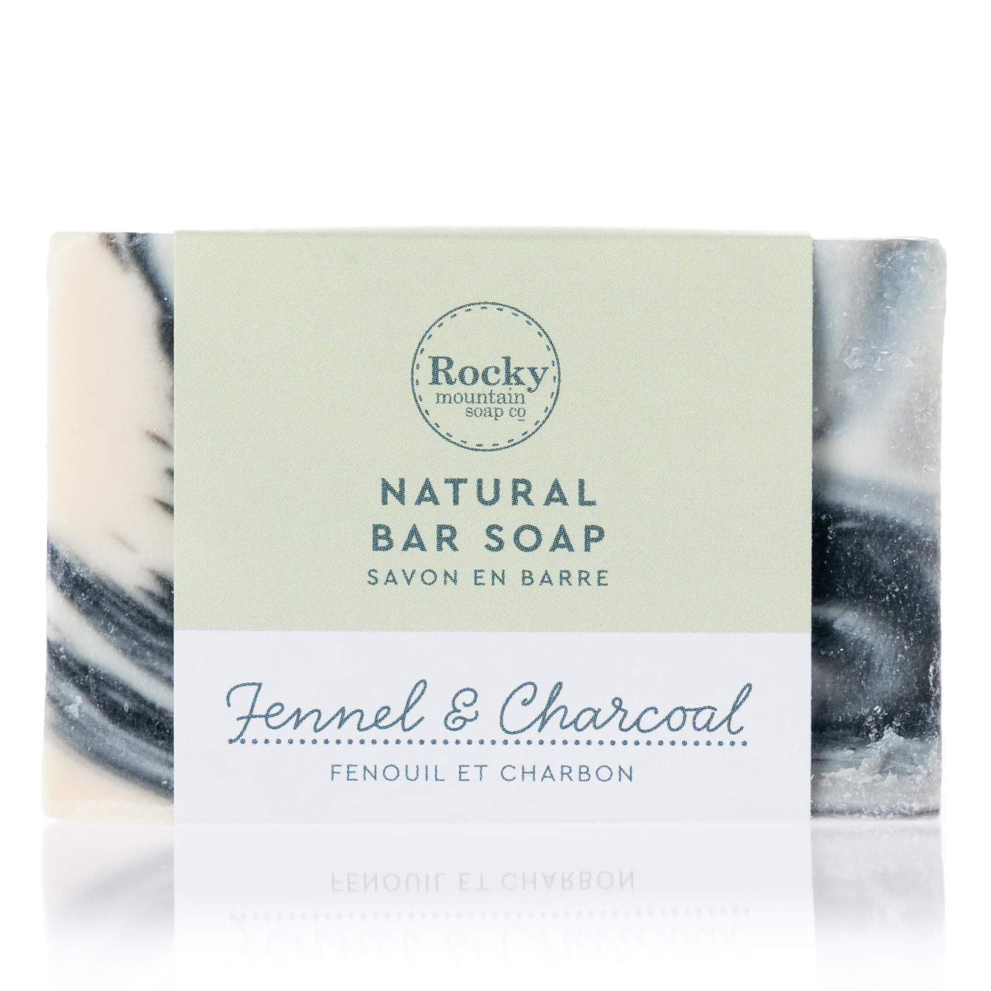 Rocky Mountain Soap Bar - Fennel & Charcoal - EcoFreax | Think Bigger.