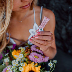 organic lip balm - ruby red grapefruit