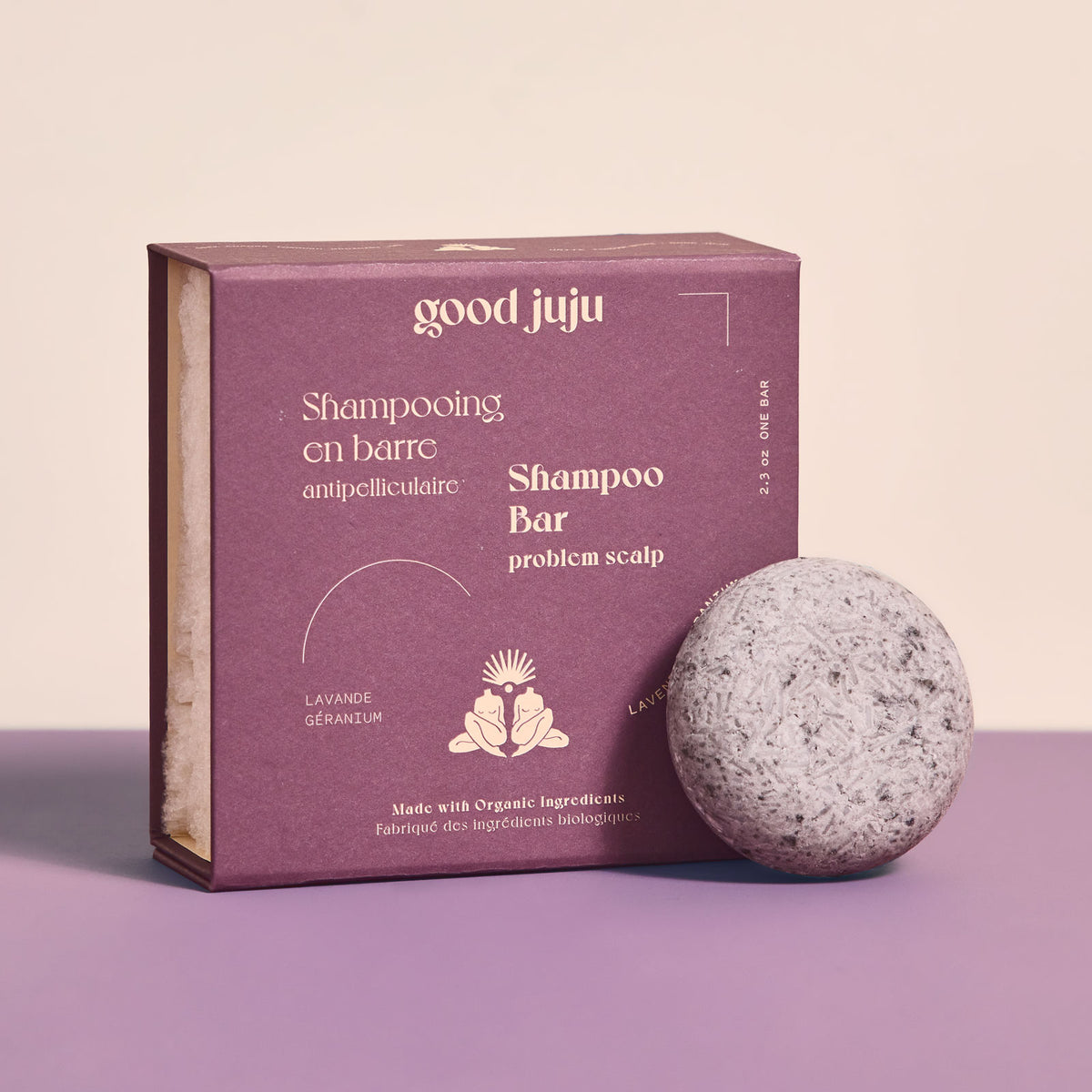 good juju Scalp Care Shampoo Bar - box