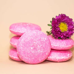 EcoRoots summer breeze shampoo bars with a flower