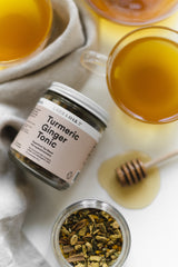 turmeric ginger tonic - natural organic tea