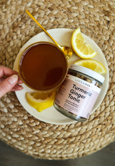 turmeric ginger tonic - natural organic tea