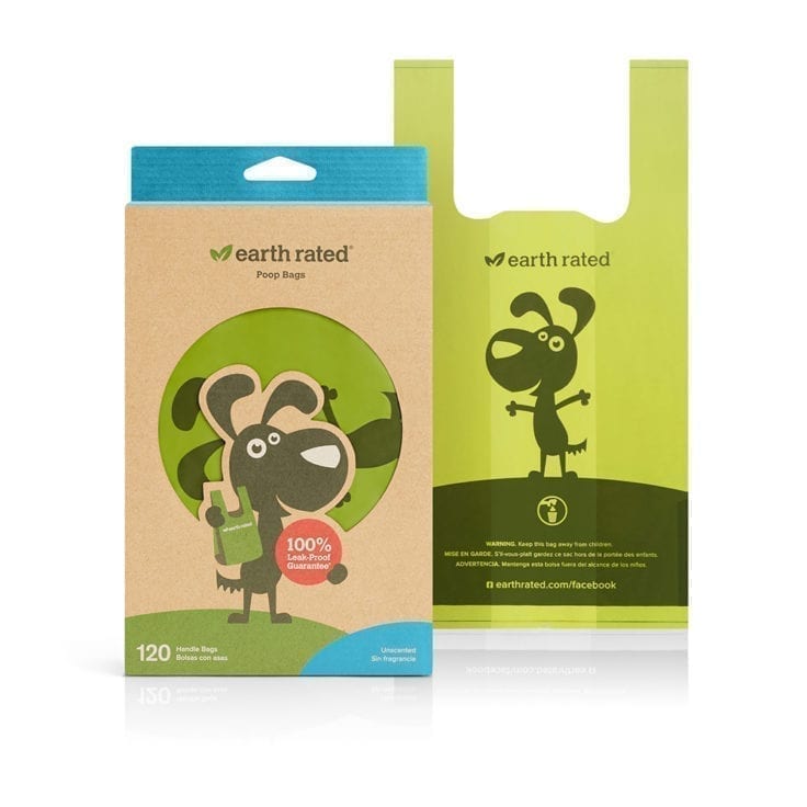 earth rated compostable easy-tie handle bags - unscented