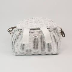 Hand Woven Rattan Girls Fashion Backpack, Bike Basket, Storage - EcoFreax | Think Bigger.