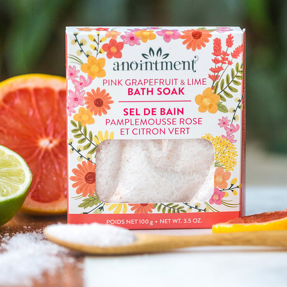 Anointment Pink Grapefruit & Lime Bath Soak Anointment Pink Grapefruit & Lime Bath Soak