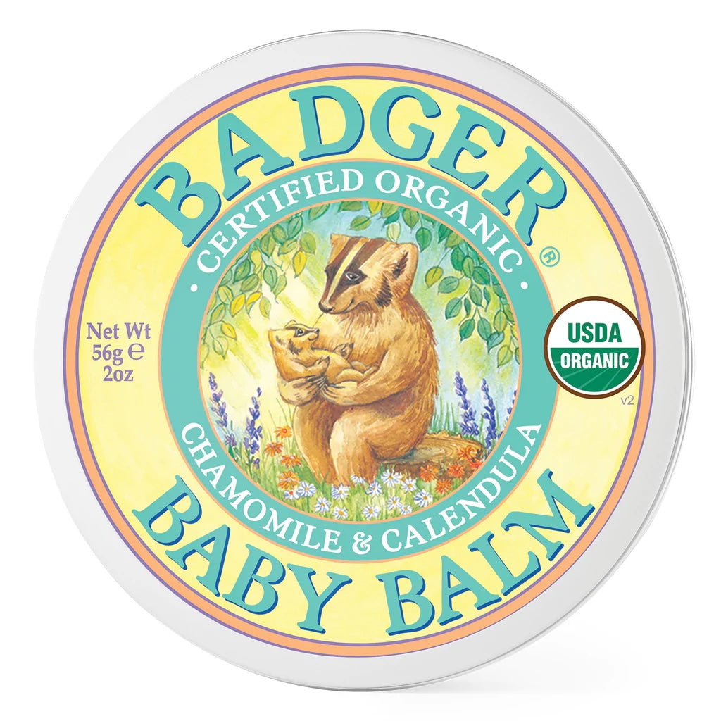 baby balm - organic baby skin care moisturizer | badger