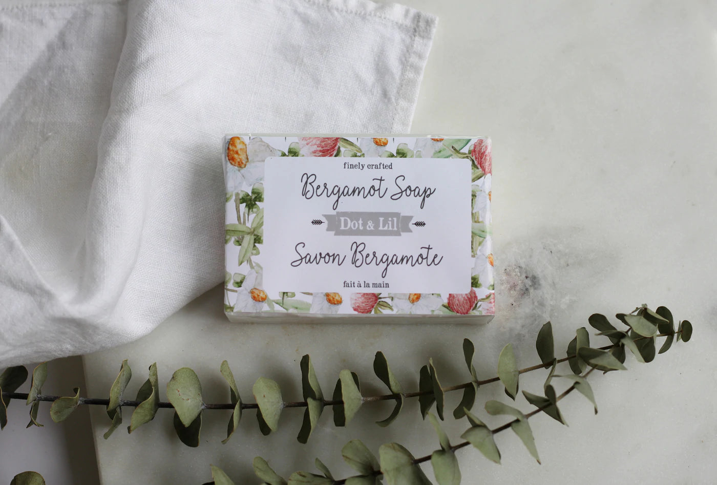 dot & lil bergamot soap