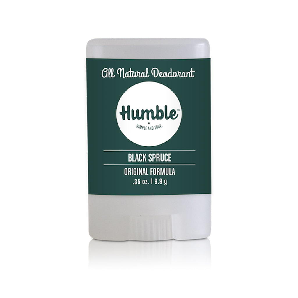 all natural deodorant - black spruce | humble deodorant canada