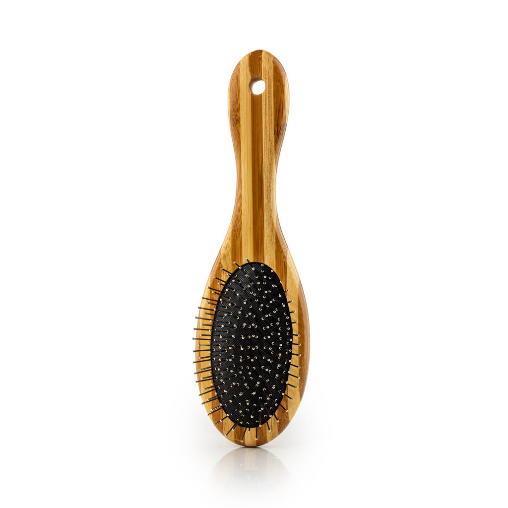 Natural Wooden Double Sided Dog Brush