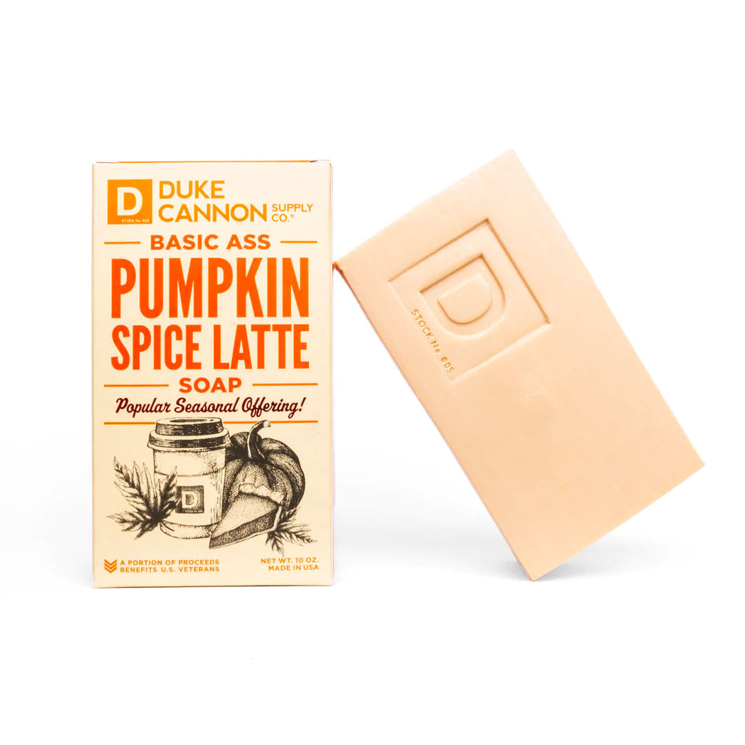 Duke Cannon Pumpkin Spice Latte Soap