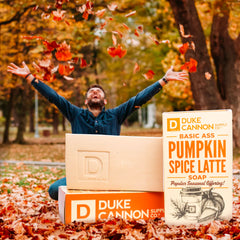 Duke Cannon Pumpkin Spice Latte Soap