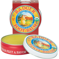 organic foot balm moisturizer - cracked feet repair | badger