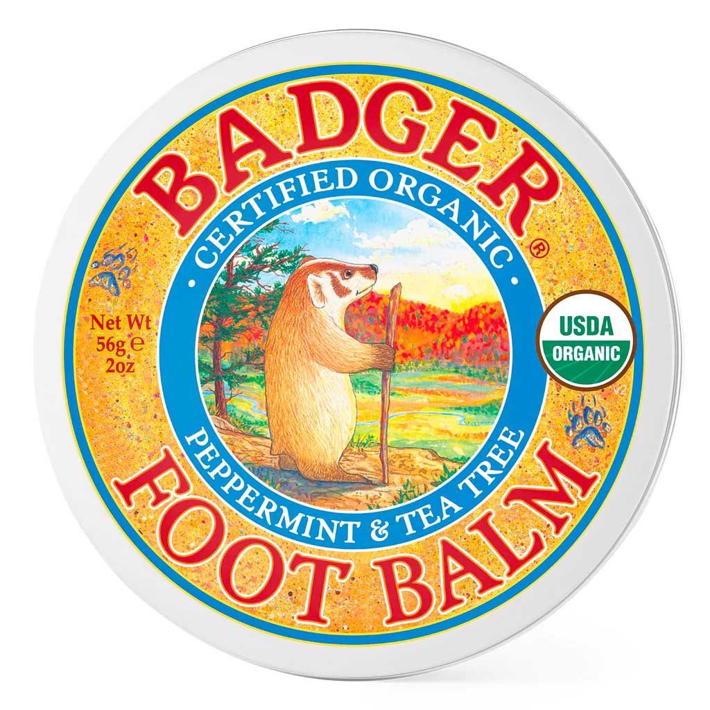 organic foot balm moisturizer - cracked feet repair | badger