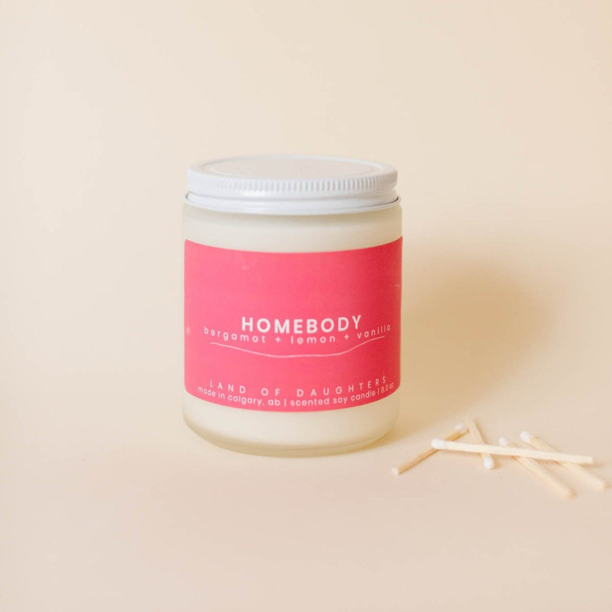 homebody (bergamot + lemon + vanilla) - all natural organic scented candle