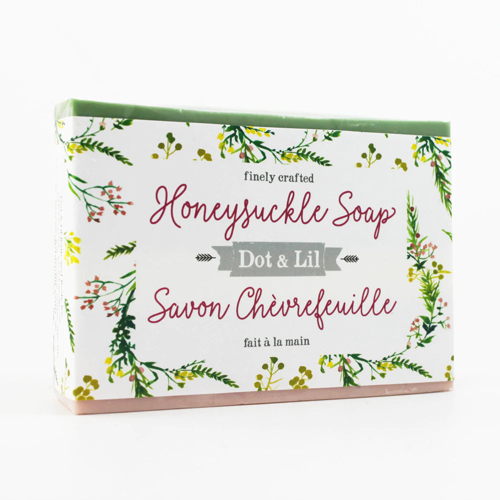 dot & lil honeysuckle soap