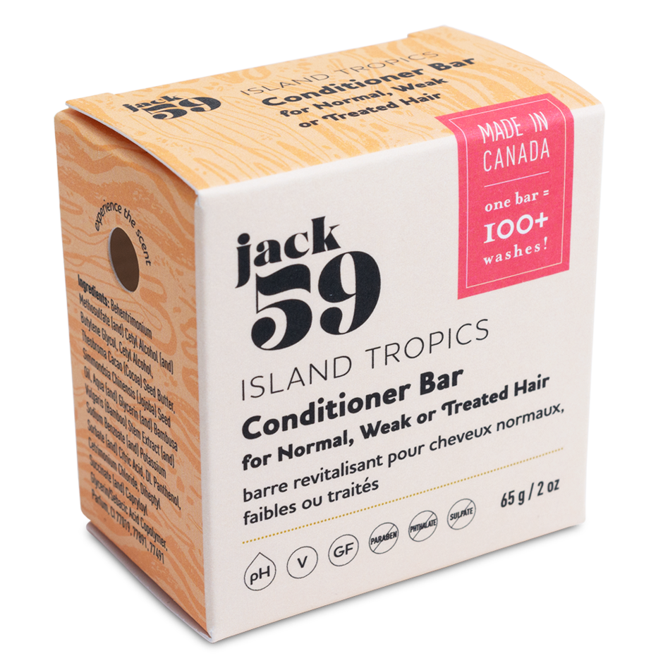 Jack59 Island Tropics conditioner bar - box