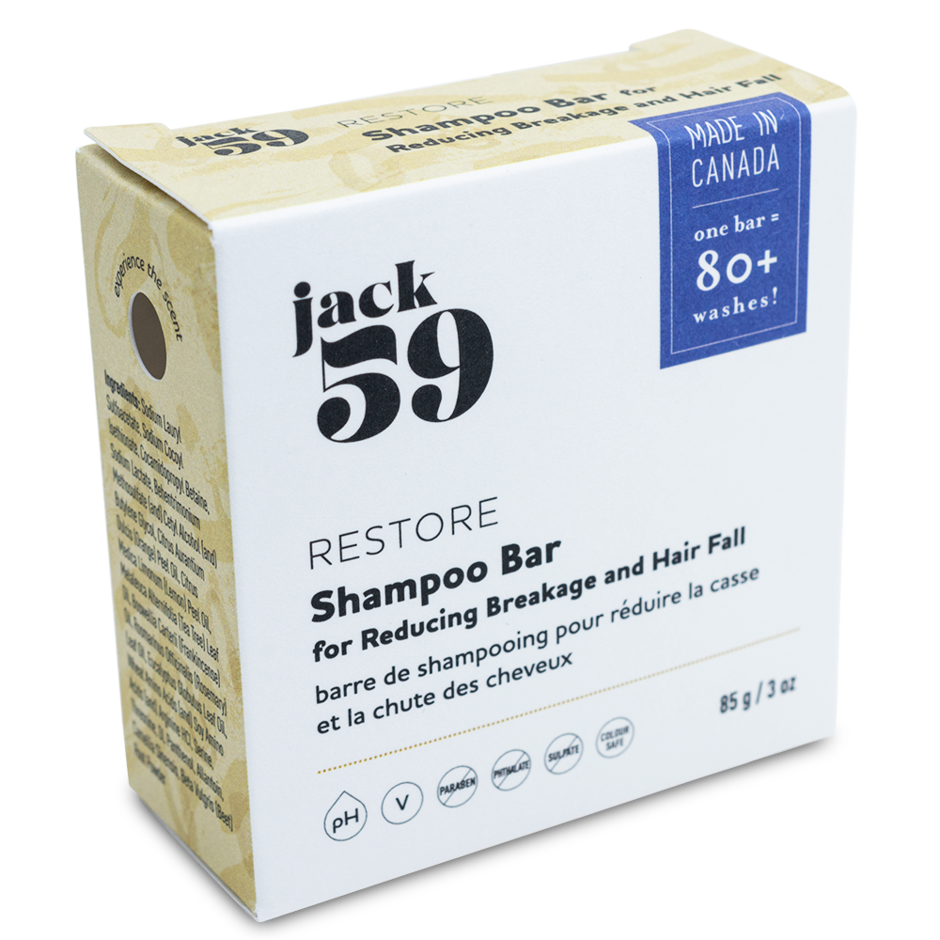 Jack59 Restore shampoo bar - box