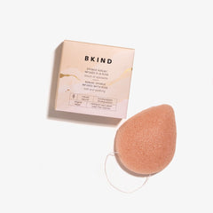 natural konjac facial sponge - rose