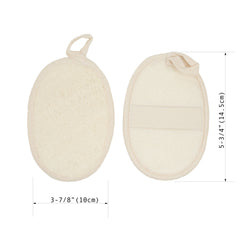 exfoliating loofah pad body scrubber