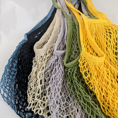 Cotton Reusable Mesh Shopping Bags