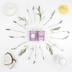 all natural deodorant - mountain lavender