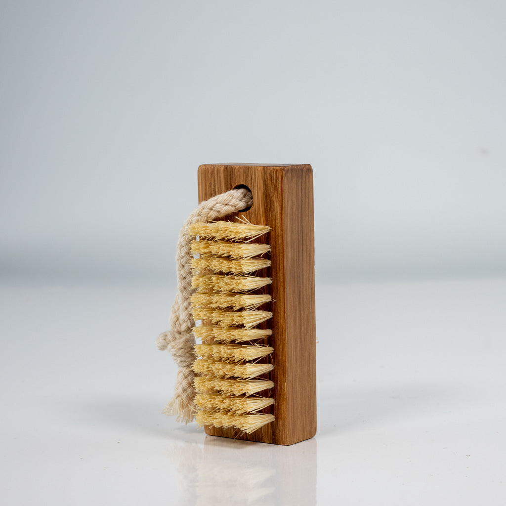 wooden nail brush