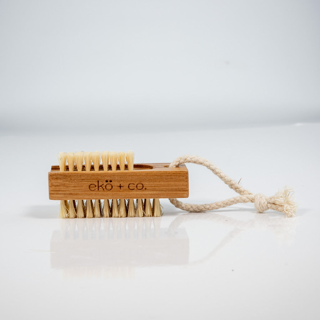 wooden nail brush