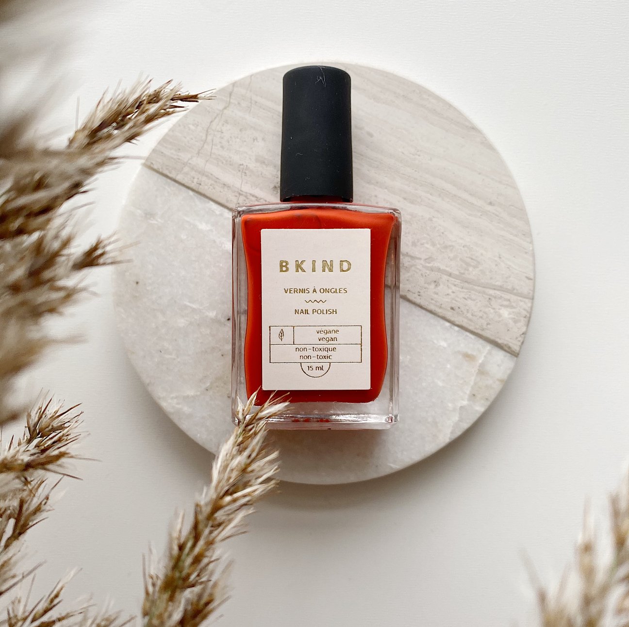 vegan nail polish - fire