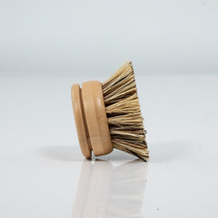 bamboo brush replacement head with natural bristles