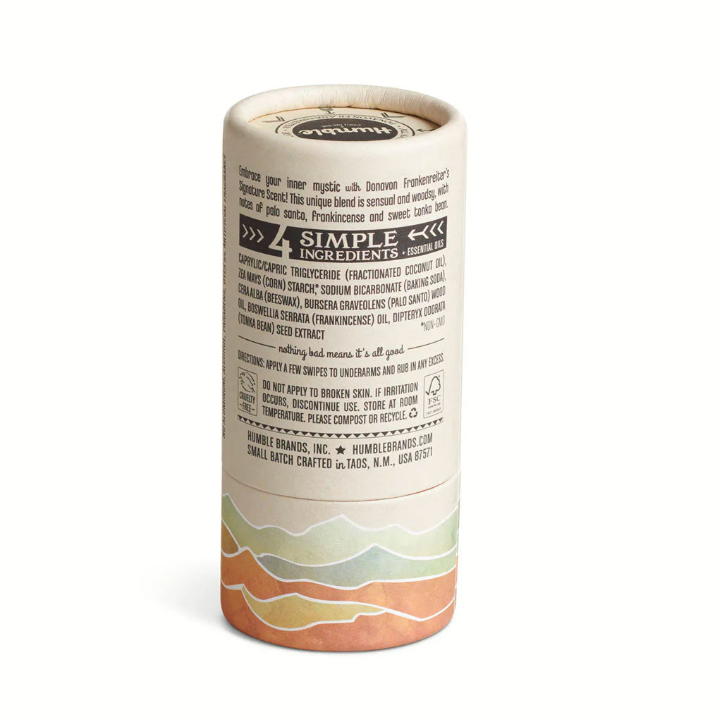 natural deodorant - palo santo & frankincense | plastic free