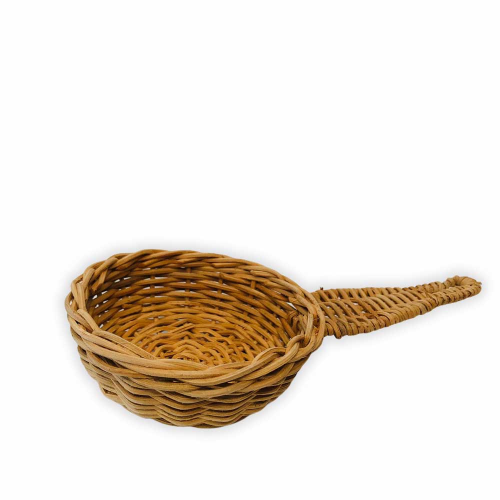 handmade rattan wicker cooking set for kids