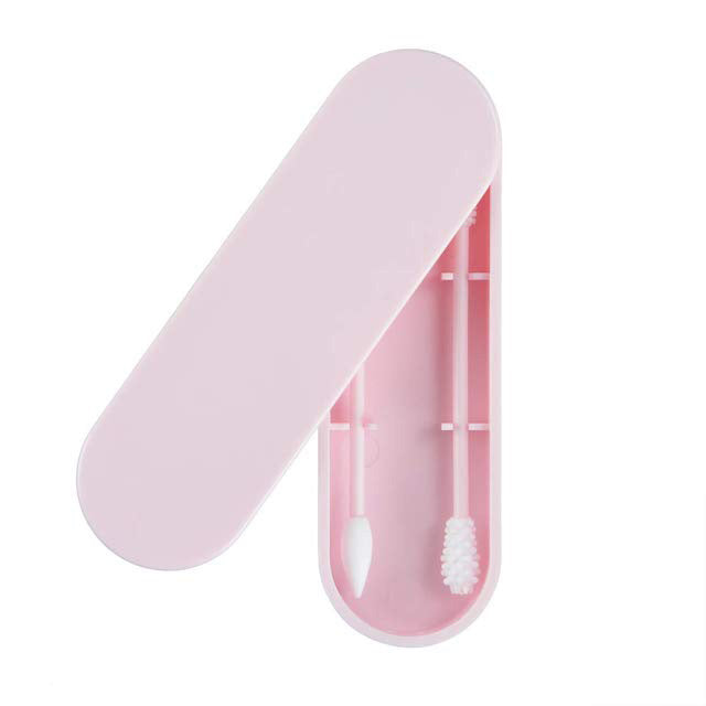 Reusable Ear/Make-Up Swab | 2 PCS Silicone Swabs with Case - EcoFreax | Think Bigger.