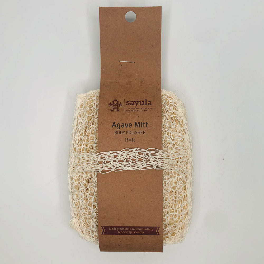 agave exfoliator mitt